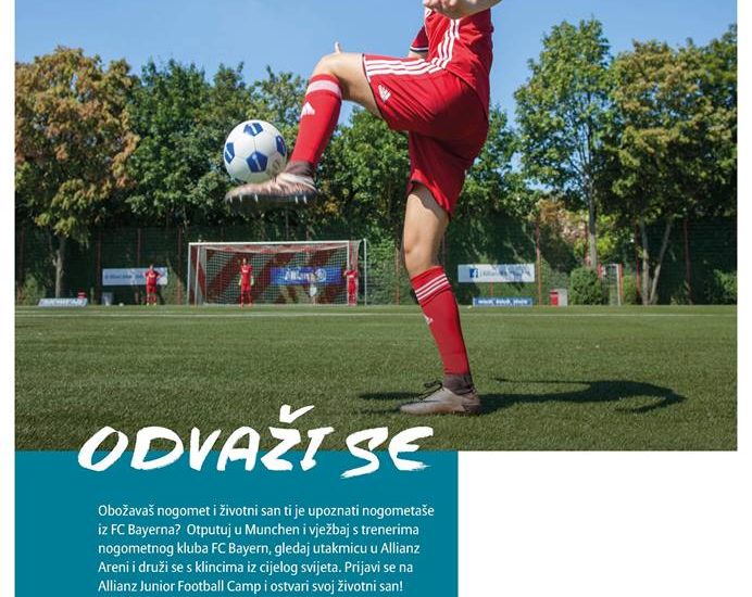 Naš štićenik jedini iz Hrvatske putuje na nogometni kamp u FC Bayern
