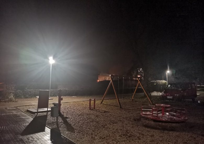 Instalirana nova vanjska rasvjeta u dvorištu